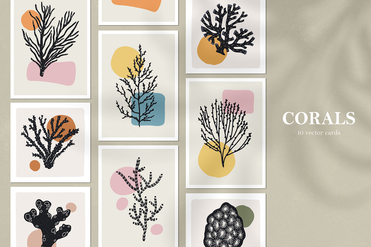 Corals and seaweed posters, wall art, a Decorative Illustration by Good Studio (Photo 1 of 11)