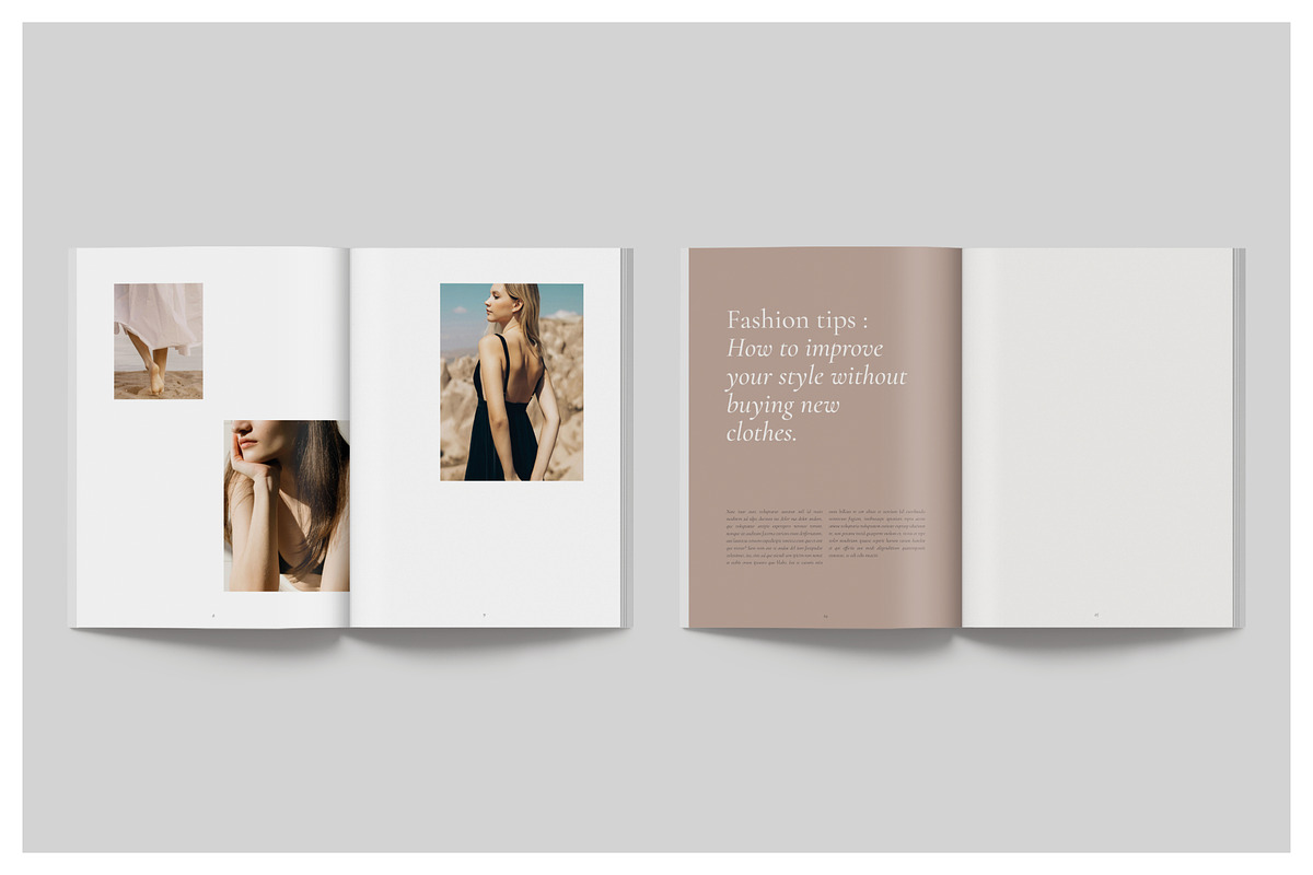 MARIE Editorial Lookbook, a Magazine Template by Arif Tri Ananta (Photo 10 of 14)