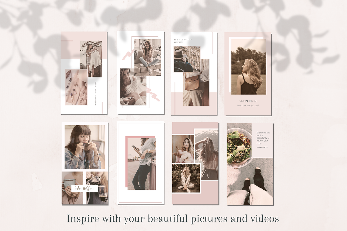40 Instagram Post & Stories - CANVA, a Social Media Template by Tegefeldt Design (Photo 7 of 10)