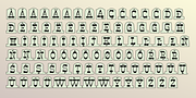 CemeteryWalk, a Symbol Font by Ingrimayne Type (Thumbnail 8 of 10)