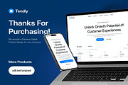 Tendly CRM - Website Template UI Kit, an UI Kit Template by Lumina_ui_ux202 (Thumbnail 8 of 8)