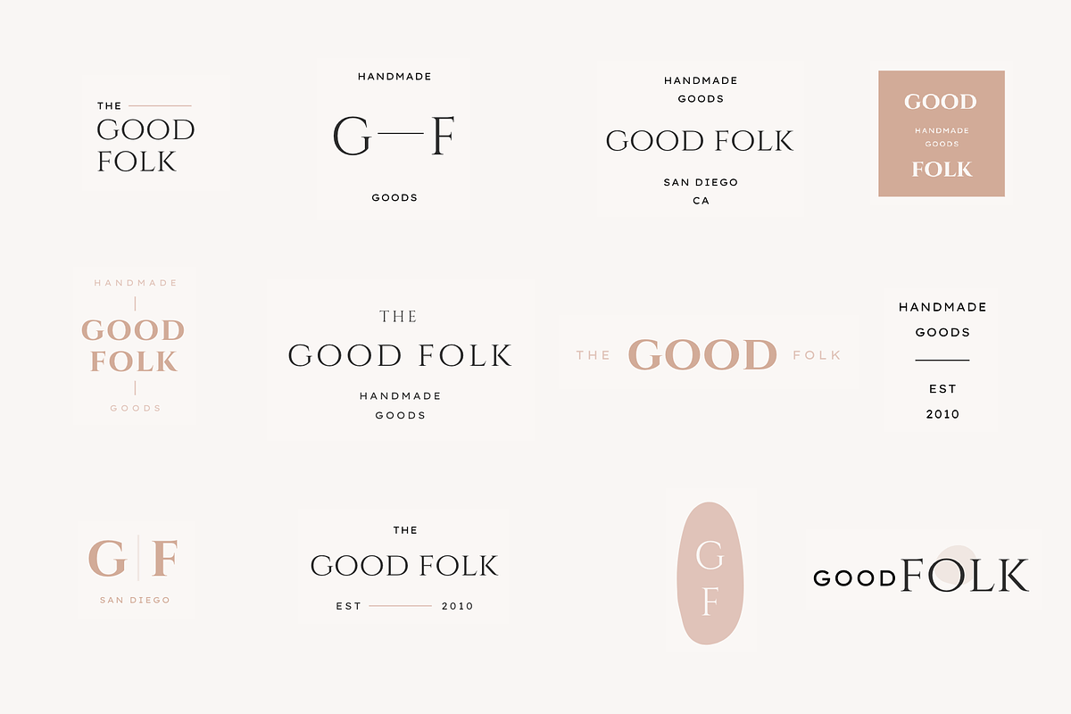 Modern Canva Logo Template Kit, a Branding & Logo Template by Forth and Wild (Photo 3 of 7)