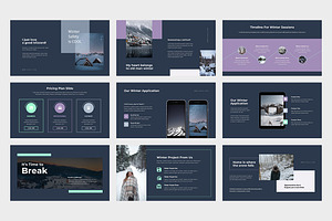 Oxalo : Winter Theme Powerpoint