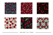 Cherry Retro Art Style Patterns, a Pattern Graphic by karenfoleyphoto (Thumbnail 2 of 15)