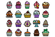 Sweet dessert cupcakes and muffins, an Object Graphic by pikepicture (Thumbnail 2 of 3)