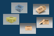 5 Photorealistic Logo on Box Mockups, a Product Mockup by Illusiongraphic (Thumbnail 5 of 5)