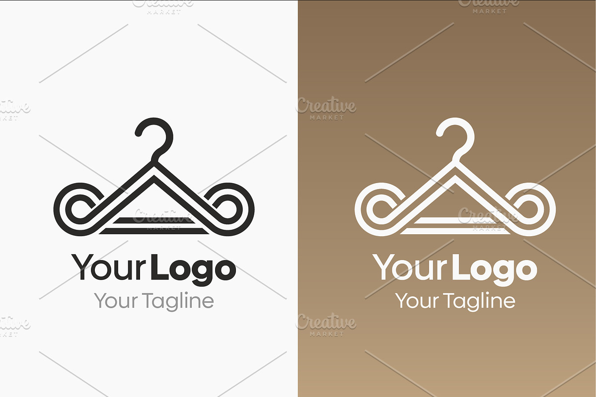 Outline Fashion Logo Template, a Branding & Logo Template by Grapixy (Photo 3 of 3)
