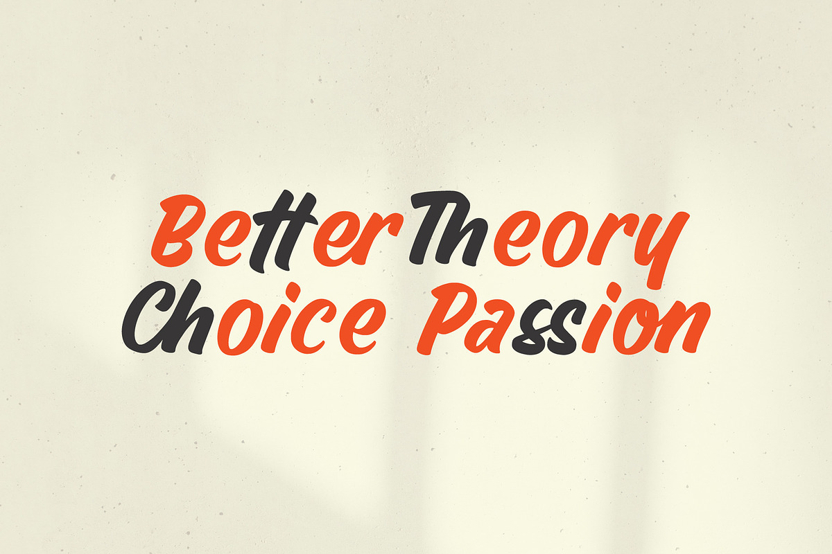 Sunday Thesso - Display Script Font, a Script Font by Lettermine (Photo 7 of 10)