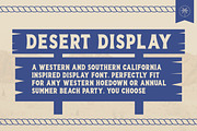 Desert Display | Vintage Font, a Sans Serif Font by NienowBrand (Thumbnail 3 of 9)