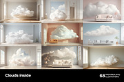 Clouds inside. 68 images, a Decorative Illustration by Handmadefont (Thumbnail 6 of 13)