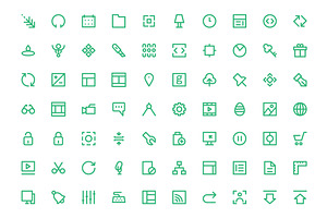 300 Design And Development Icons