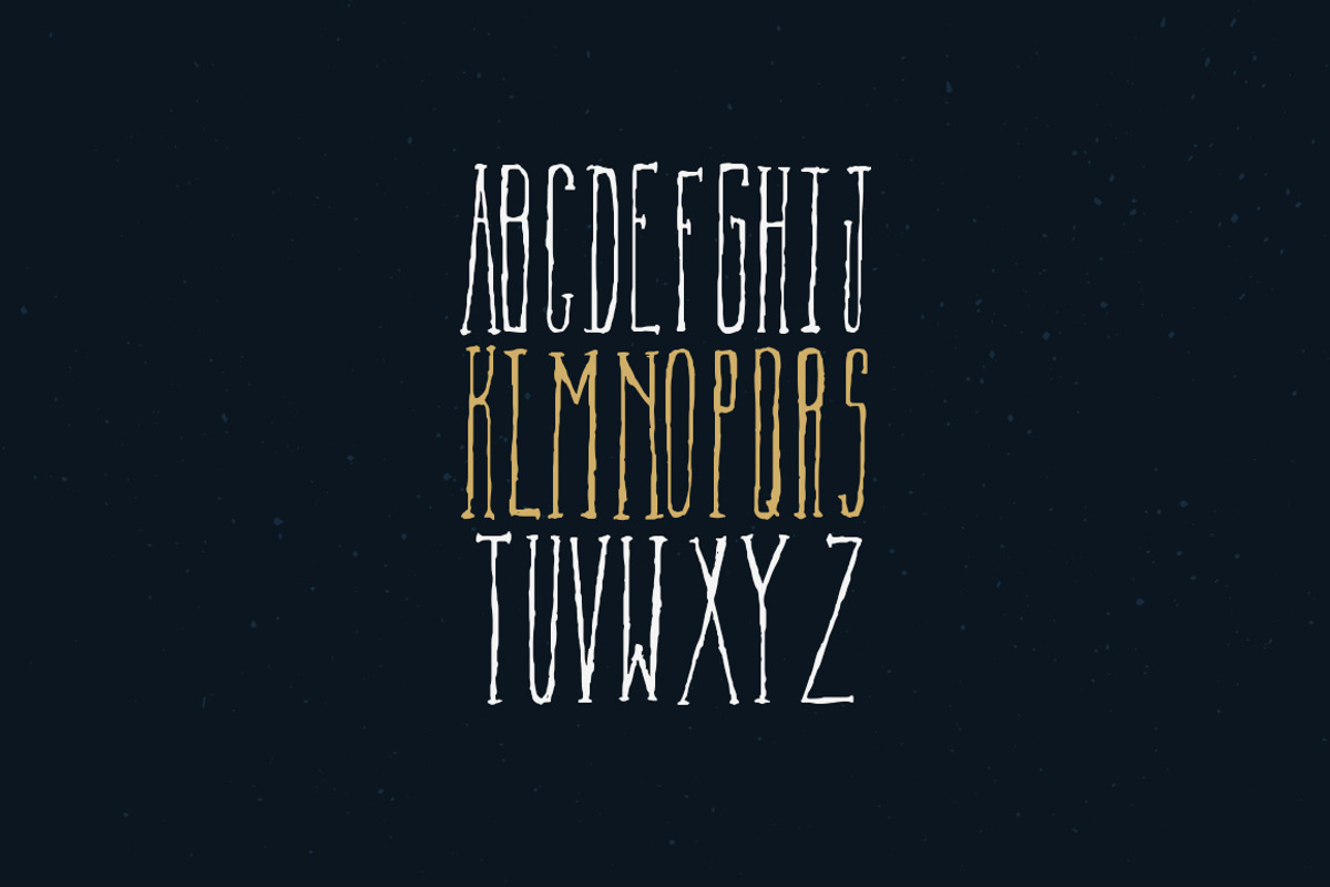 Tall American Font preview 3