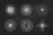 24 Retro Sunbursts - Set Vectors, an Object Graphic by Thundr Co. (Thumbnail 5 of 5)