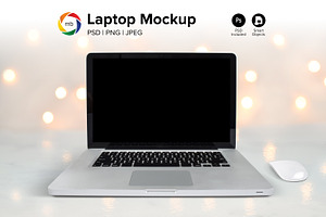 Computer Mockup - PSD, PNG & JPG, a Merchandise Mockup by MelissaBMockups