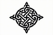 Celtic Tribal Tattoo Knot Bundle, an Illustration by hafijul (Thumbnail 3 of 9)