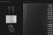 3 Mockup Black Hardcover book, a Books & Magazine Mockup by Moduclave Studio (Thumbnail 9 of 9)