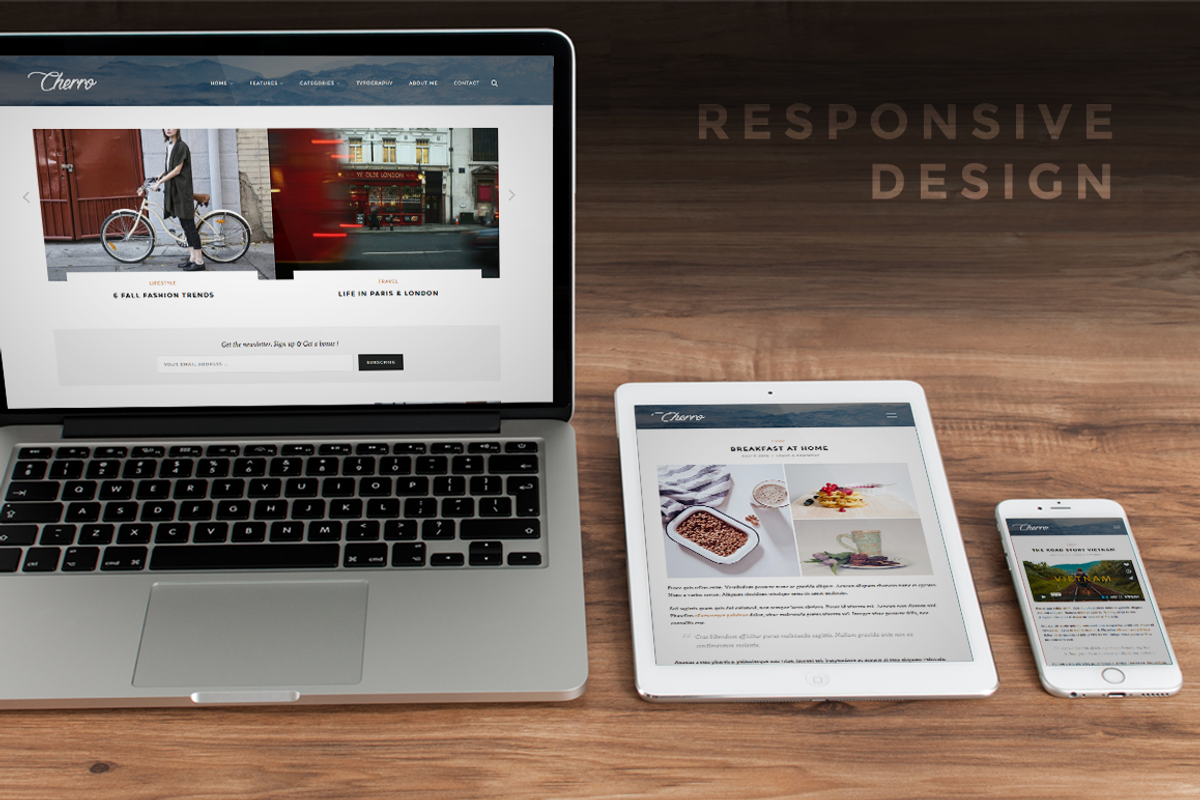 Cherro - A Theme for Bloggers, a WordPress Template by ThemeNeo (Photo 2 of 4)