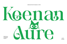 Keenan Aure Modern Serif Font