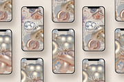CHROMIUM - 3D Shapes Backgrounds, a Background Graphic by SCHÉRI (Thumbnail 4 of 16)