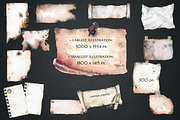 Watercolor Paper Clipart for Notes, a Texture Illustration by Black Aneri (Thumbnail 3 of 5)