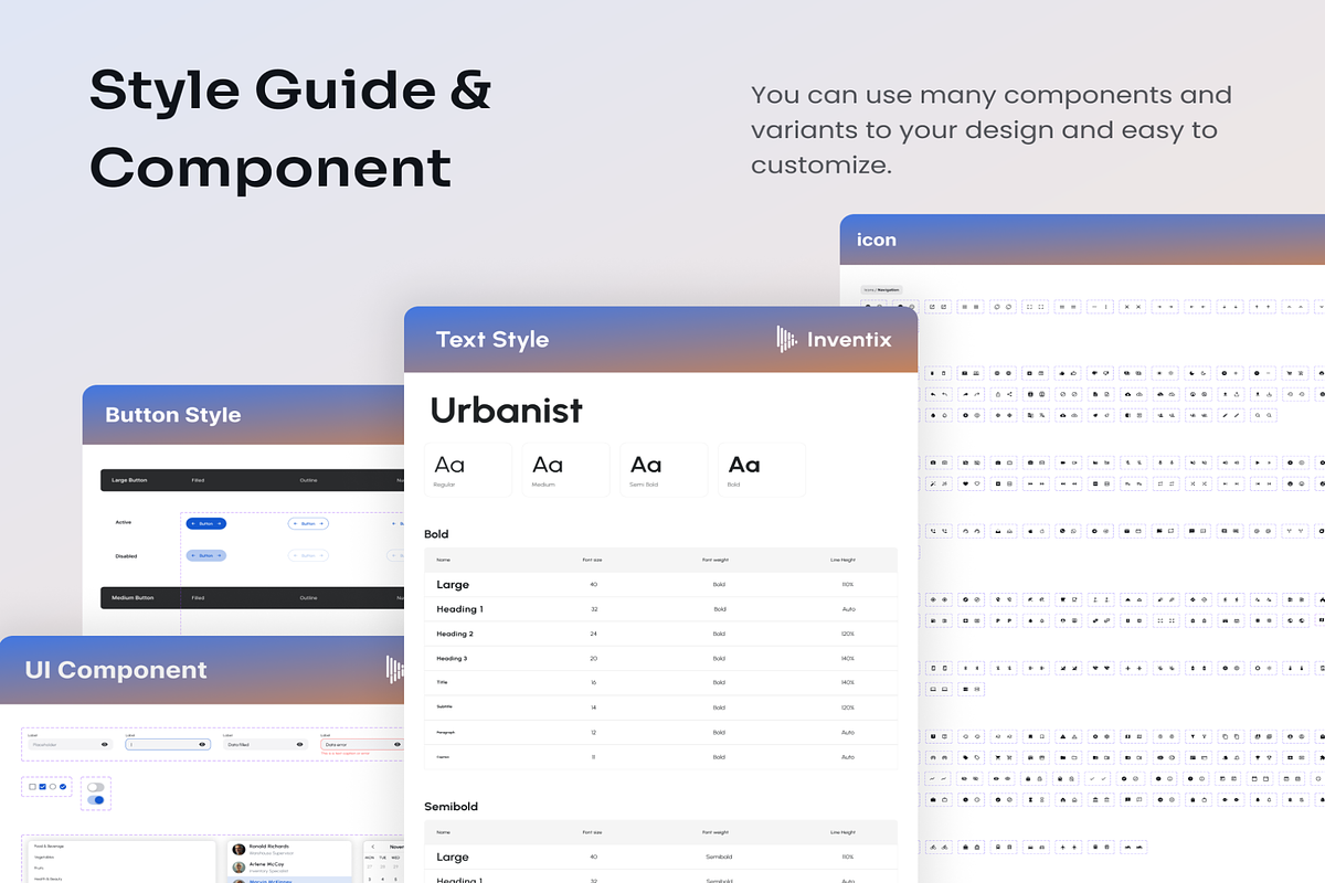 SAAS Warehouse Management Dashboard preview 2