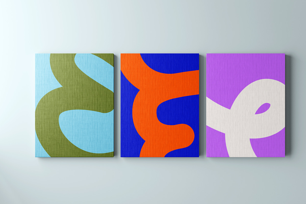 Abstract posters, doodle cards set, a Decorative Illustration by Good Studio (Photo 11 of 12)
