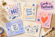 Naive Doodle Arrows & Lines, an Education Illustration by Anna Studio (Thumbnail 3 of 10)