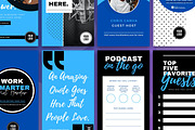 Podcast Instagram Stories Templates, a Social Media Template by Mike Brennan Art & Design (Thumbnail 2 of 4)