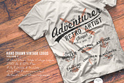 Hand Drawn Vintage Logos Bundle, a Branding & Logo Template by Yusof Mining (Thumbnail 2 of 5)