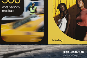 Billboard Mockup - Outdoor View, an Advertising Mockup by graphicsauce