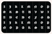 Blackletter Eight, a Blackletter Font by cromatixclassroom (Thumbnail 5 of 6)