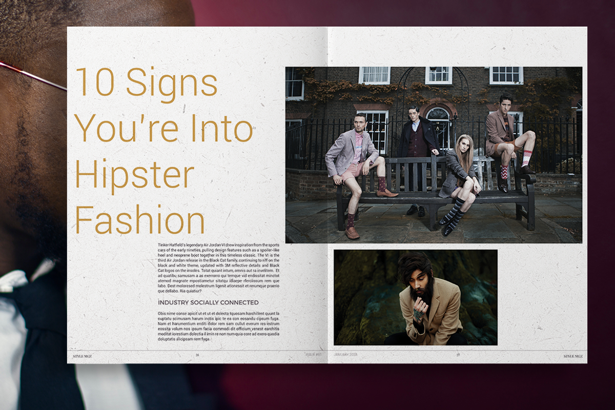 Style - fashion magazine, a Magazine Template by Boris Cupac (Photo 16 of 25)