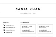 Resume Template/CV, a Resume Template by Symie Design (Thumbnail 7 of 7)