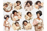 Baby Shower Illustrations Set, a Person Illustration by GlamArtZhanna (Thumbnail 5 of 5)