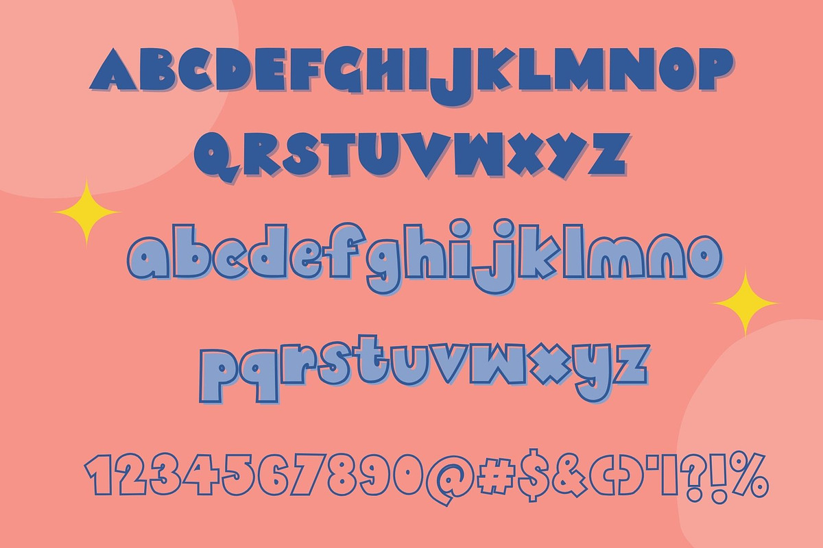 Super smiley font, a Handwritten Font by JJuta (Photo 6 of 6)