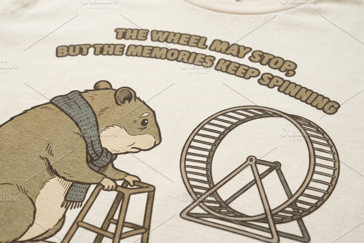 The wheel may stop, an Animal Illustration by Vectorlina (Photo 4 of 5)