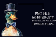 Halloween Goose Clipart PNG Sublimat, a Graphic by Libby Wishes (Thumbnail 5 of 6)