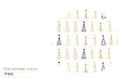 Christmas Tree Bundle, a Graphic by kh_cat (Thumbnail 9 of 11)