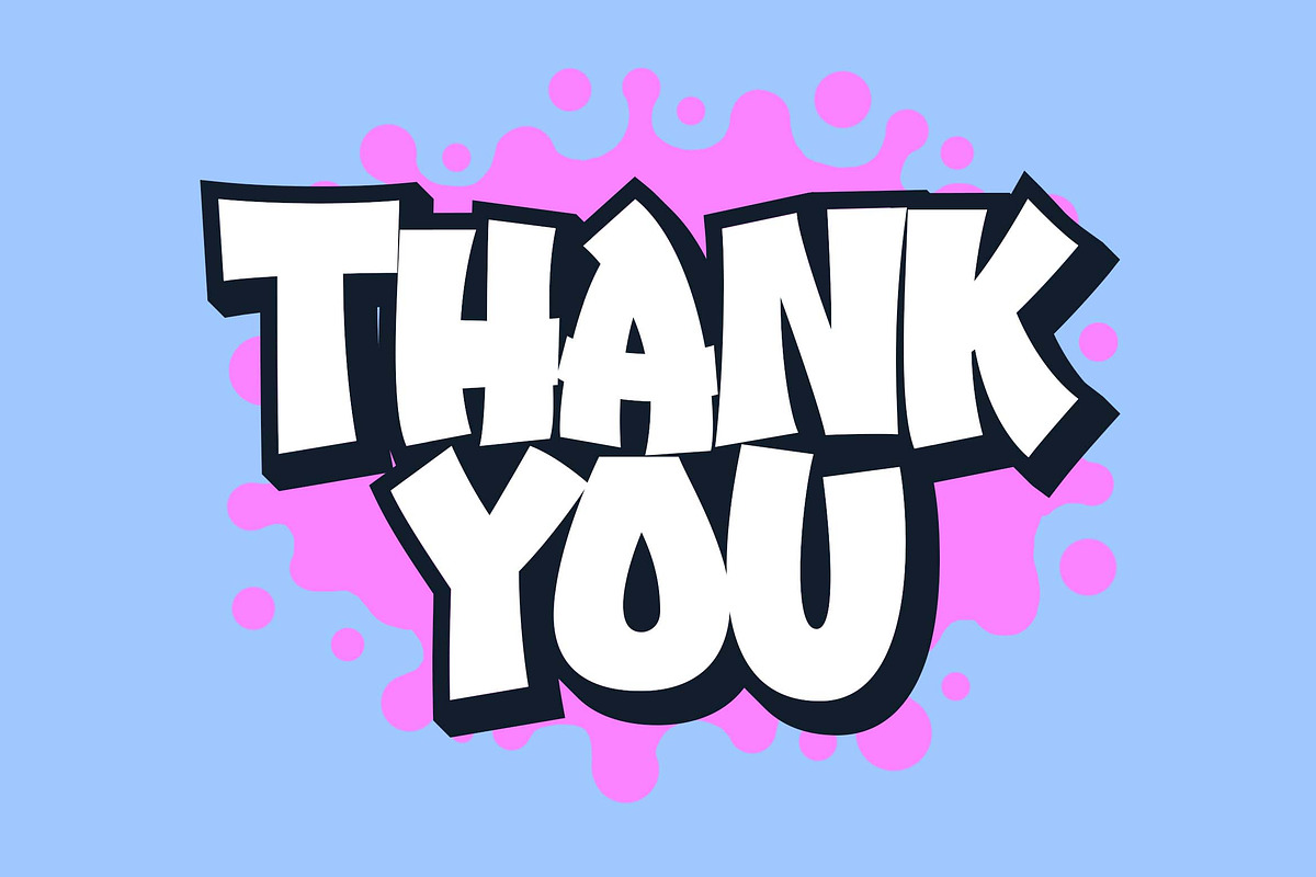Street Drips - Graffiti Cartoon font, a Sans Serif Font by Blankids Studio (Photo 10 of 10)
