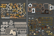 Vintage Ephemera Old Papers Bundle, a Pattern Graphic by Posh Papers & Patterns (Thumbnail 5 of 24)