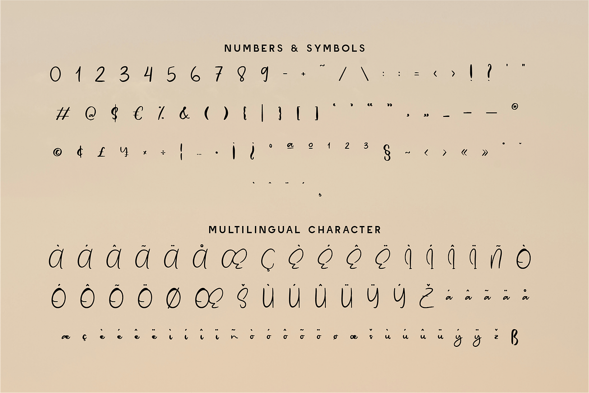 Tamyra Fyne - Bold Handwritten, a Handwritten Font by Indotype Foundry (Photo 5 of 10)