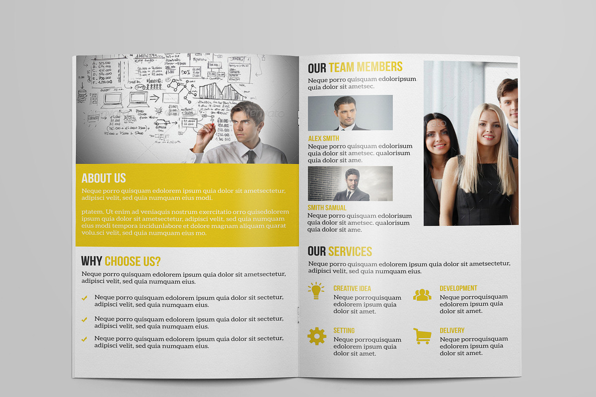 Business Brochure, a Brochure Template by DGTouch (Photo 2 of 3)