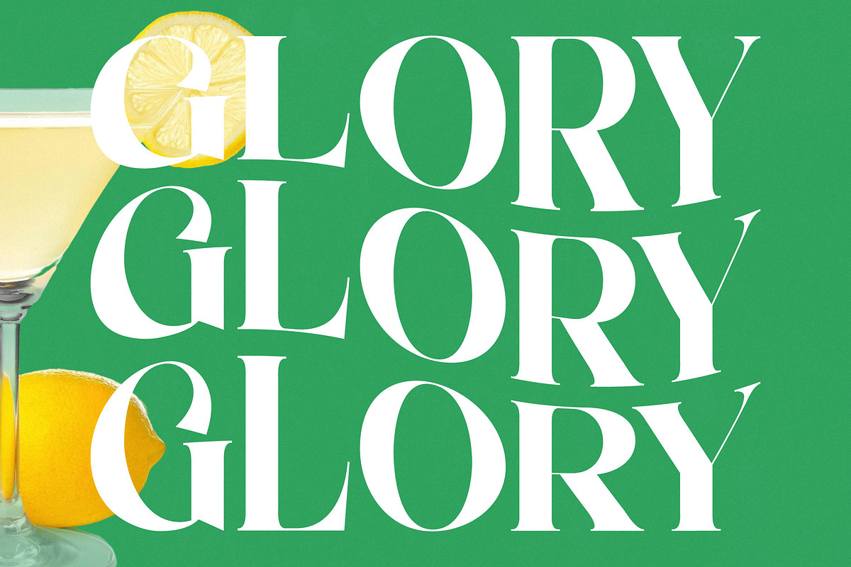 Glory Sugar Modern Serif Display, a Serif Font by timelesstype.co (Photo 12 of 20)