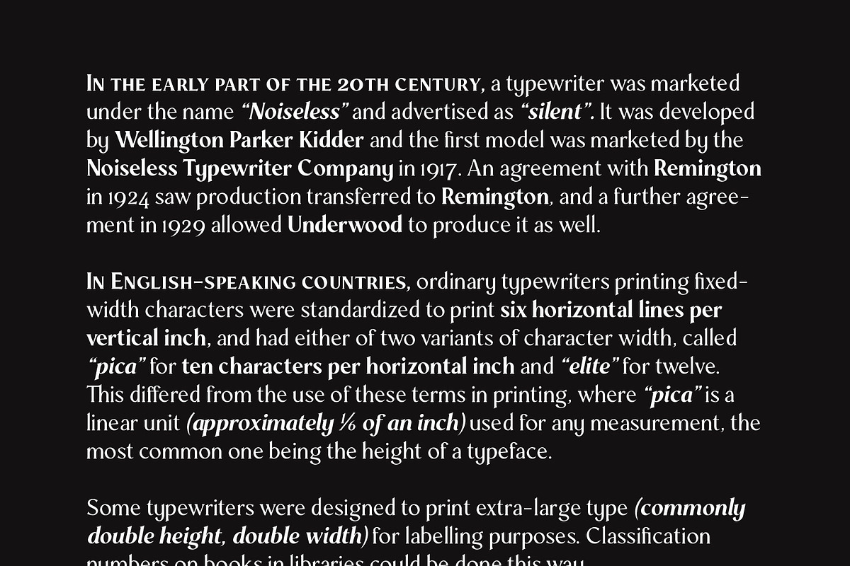 Mondia - 18 Fonts, a Serif Font by Nasir Udin (Photo 13 of 15)