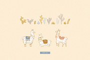 Llamas illustrations, an Animal Illustration by adehoidar (Thumbnail 6 of 6)