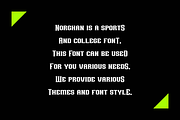 Norghan - College Font, a Serif Font by Iqsiart Studio (Thumbnail 4 of 6)