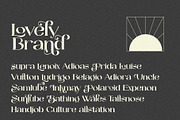 Catilde Modern Sans Serif, a Serif Font by Fortunes Co (Thumbnail 15 of 17)