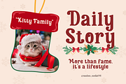 Sleighbells - Christmas Font, a Serif Font by Mozatype (Thumbnail 5 of 9)