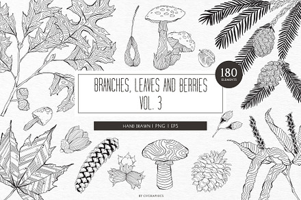 Branches, Leaves and Berries Vol.3