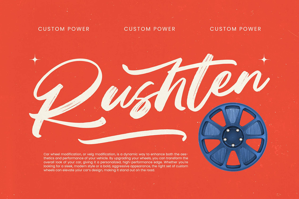 Fasten Dhecta Modern Brush Font, a Script Font by Letterena Studios Script (Photo 5 of 20)